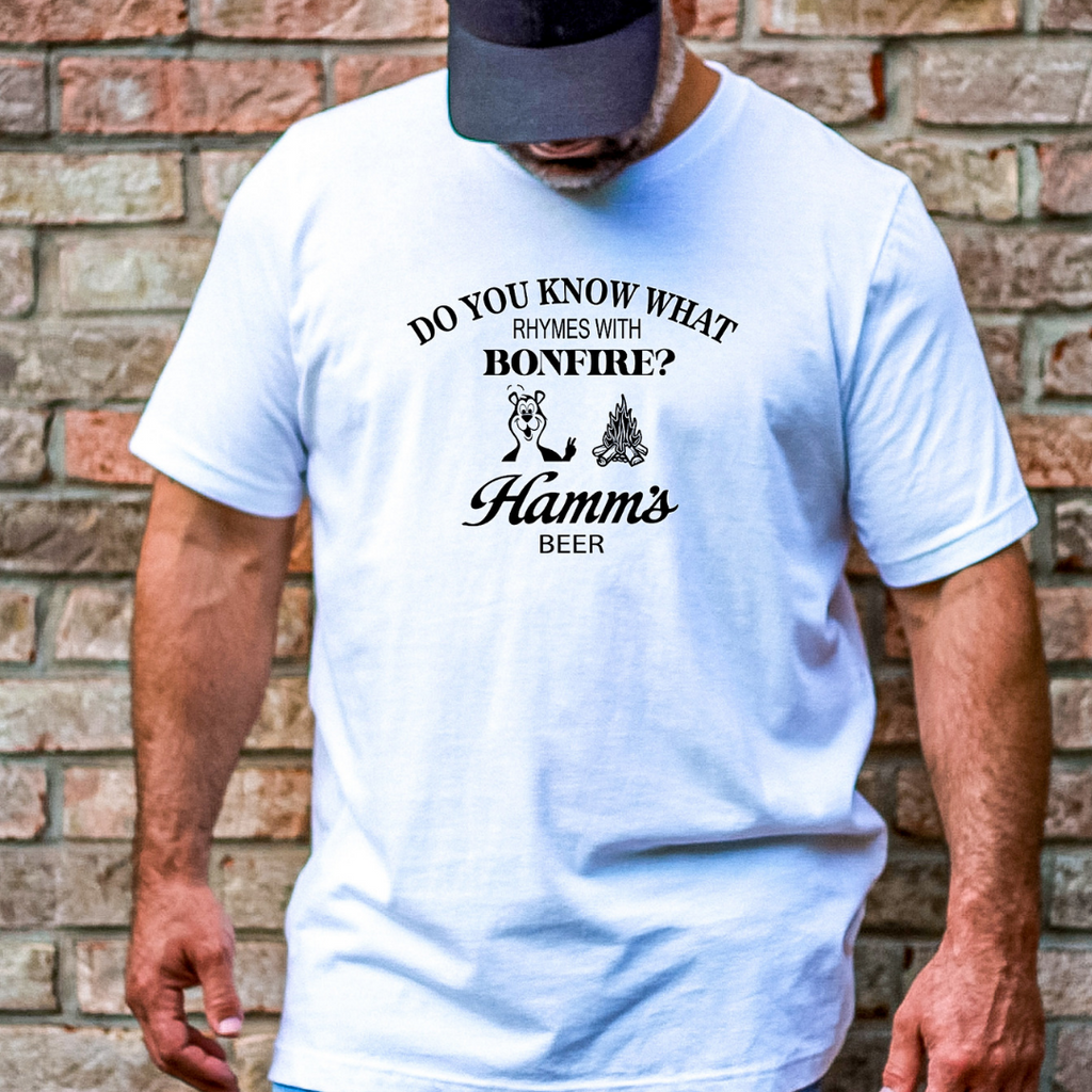 Do You Know What Rhyms With Bonfire Tshirt T-Shirt Southern Sage Co.   